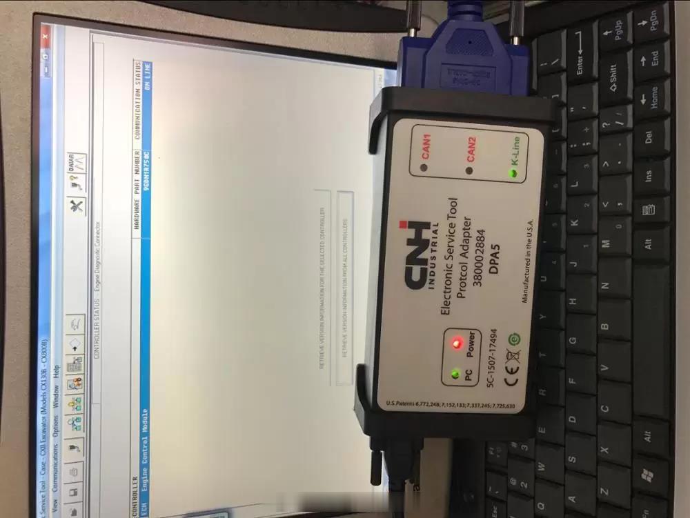 CNH DPA5 kit diagnostic tool with cnh est-2 (2)