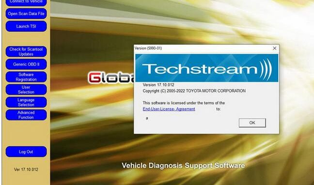 Toyota TIS Techstream software Free Download
